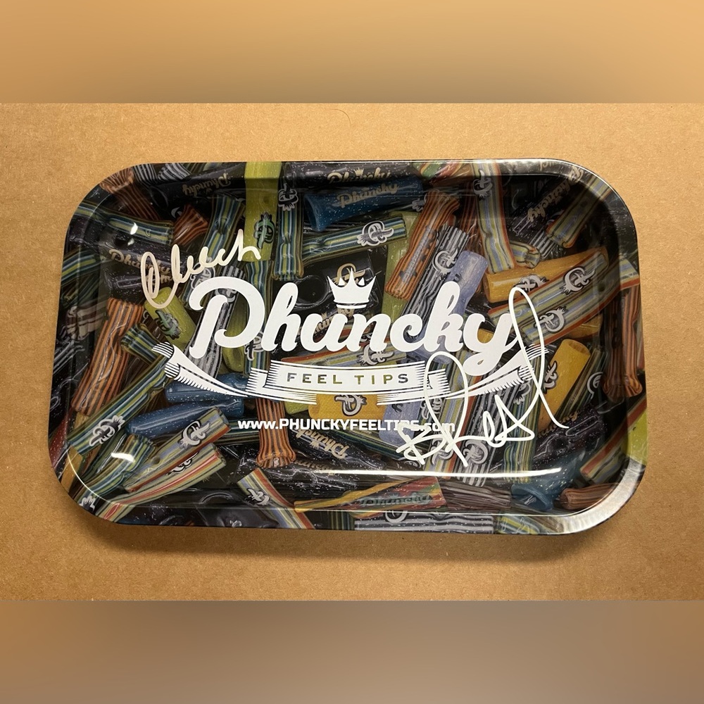 Phuncky Feel Tips Collectors Tray Signed Cypress Hill B-Real & Cheech Marin -NEW